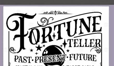 Fortune Teller sign shirt mug print download file | Etsy in 2021