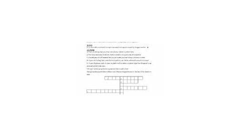 General vocabulary worksheets