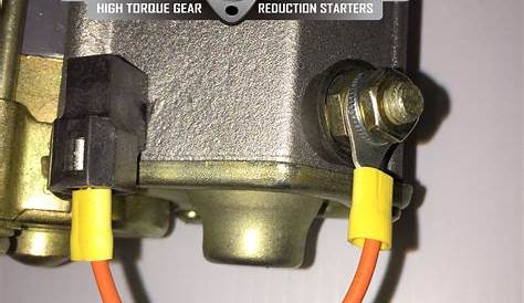 high torque starter wiring diagram