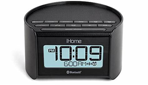 iHome iBT230 Bluetooth Bedside Dual Alarm Clock Radio with - Import It All