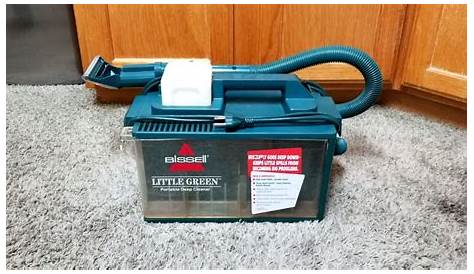 Bissell Little Green 1653-4 Spot Cleaner (Chapter II) - YouTube