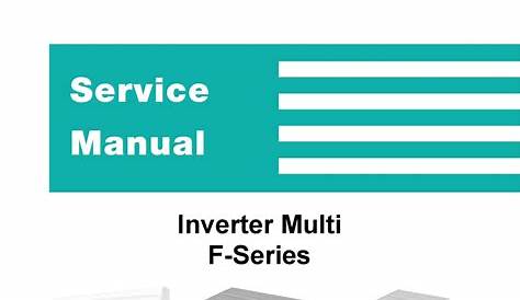 DAIKIN F-SERIES SERVICE MANUAL Pdf Download | ManualsLib