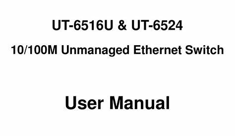 UTEK UT-6516U USER MANUAL Pdf Download | ManualsLib