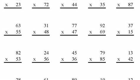 math doubles multiplication worksheet