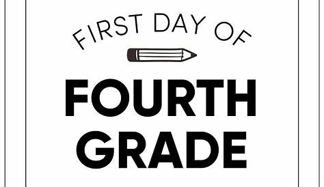 Printable First Day of School Signs | Paper Trail Design