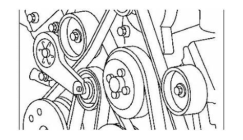 2014 ford f150 5.0 belt and pulley diagram