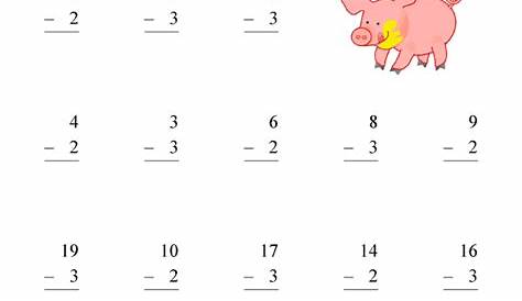making 10 to subtract worksheet