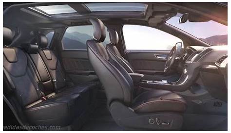 Medidas Ford Edge 2019, maletero e interior