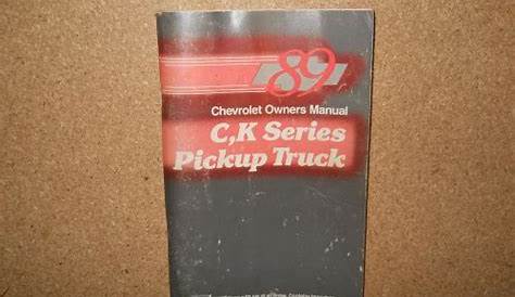 1986 chevy truck parts catalogs