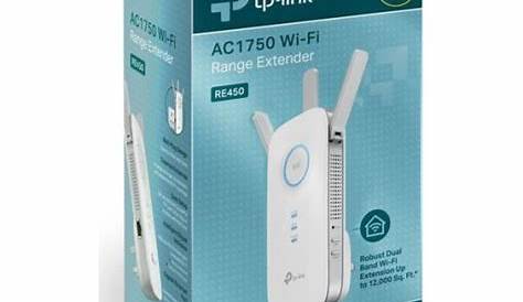 TP-Link AC1750 Dual Band Wi-Fi Range Extender RE450