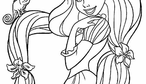 Rapunzel Coloring Pages Tangled The Series Youloveit | Coloring Pages