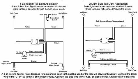 universal turn signal wiring diagram