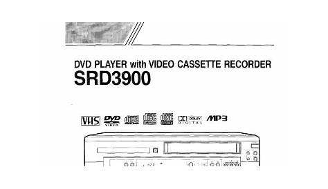 Sylvania SRD3900 DVD/VCR Owner's Manual | Manualzz