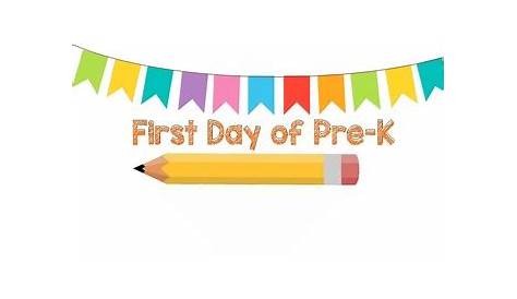 First Day of Pre-K Editable Sign by Pre-k ShenanniGANZ | TpT