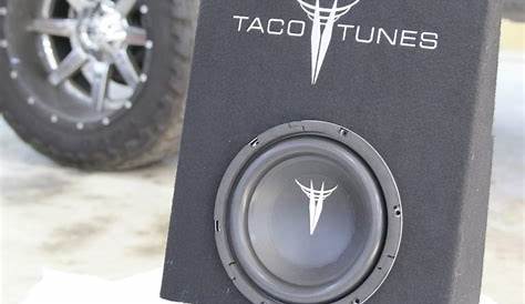 2013 toyota tacoma subwoofer box