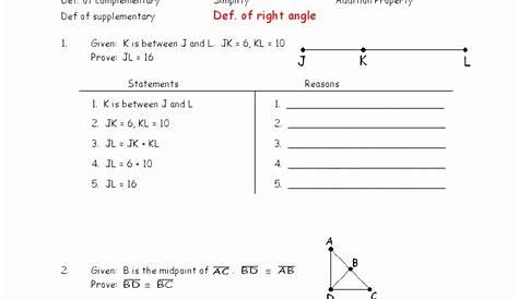 geometry 5.1 worksheet answers