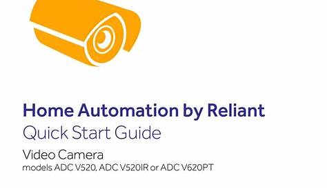 RELIANT ADC V520 QUICK START MANUAL Pdf Download | ManualsLib