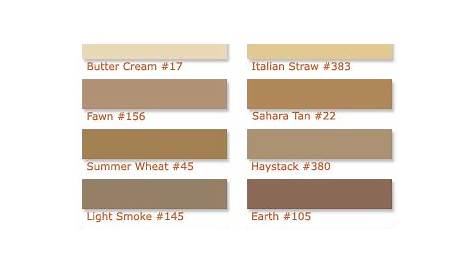 home depot grout color chart