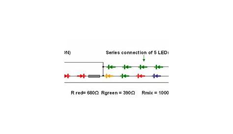 DIY Christmas lights: Electrical theory 1.2d - how to calculate series