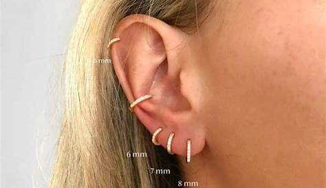 how to measure size of hoop earrings