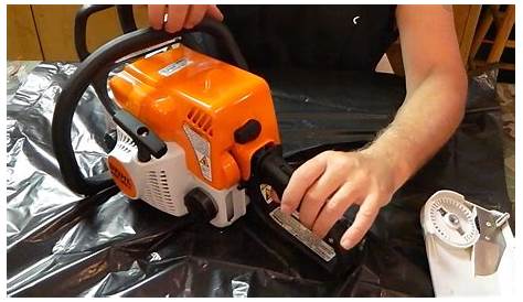 Stihl MS 180 C-BE review part 2 - YouTube