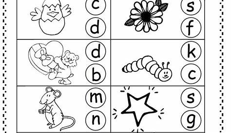 letter sound worksheets kindergarten
