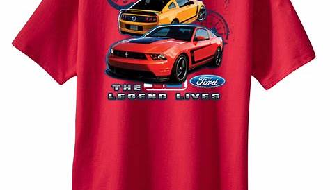 Ford Mustang Boss 302 Youth T-shirt Legend Lives Design - Walmart.com