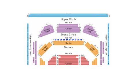 winspear opera house seating chart