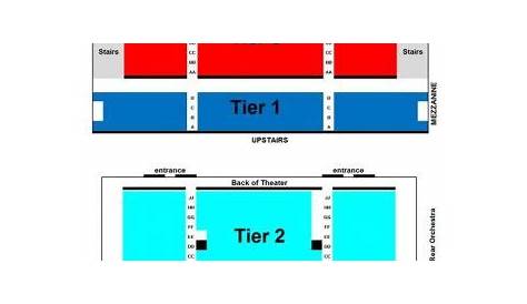 Theater Seating Chart - The Weinberg Center of the Arts