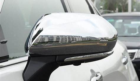 For 2018-2020 Toyota Camry ABS Chrome Side Mirror Cover Trim Garnish