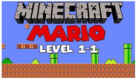 Mario Mod Minecraft - World 1-1 Recreated (Super Mario Bros. Remake