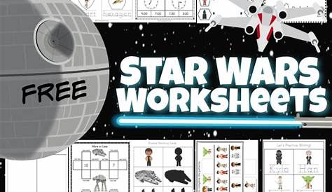 FREE Star Wars Worksheets