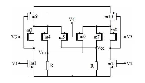 The proposed analog multiplier circuit | Download Scientific Diagram