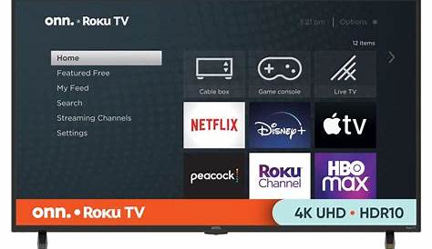 43" 4K UHD HDR10 Roku TV | onn.