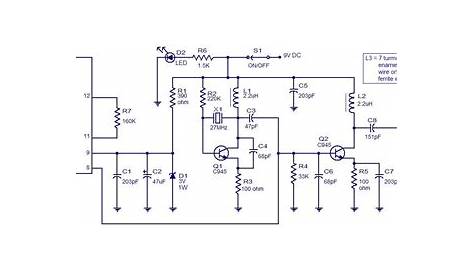 3 channel remote control circuit diagram