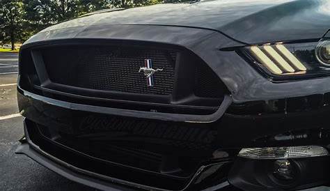 2015-2017 Ford Mustang GT Mesh Grill Insert kit by customcargrills