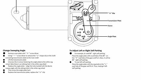afi windshield wiper motor wiring diagram