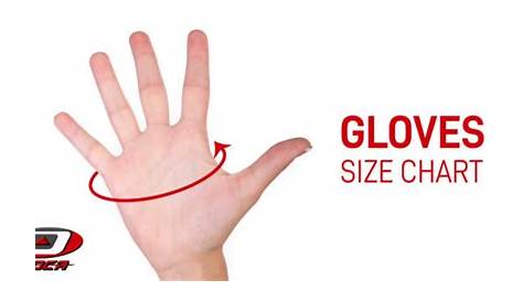 gloves size chart us