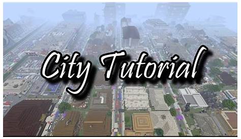 How to Build a City in Minecraft Tutorial - YouTube