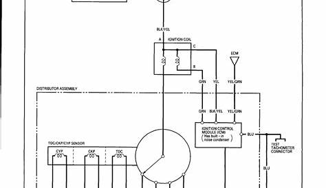 honda distributor wiring diagram