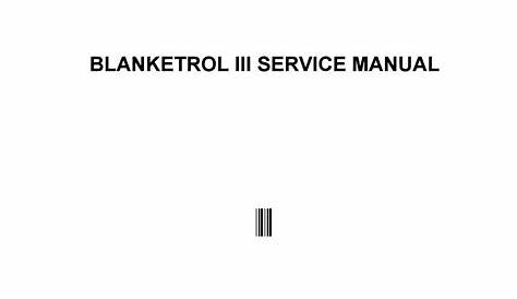 Blanketrol iii service manual by farfurmail155 - Issuu
