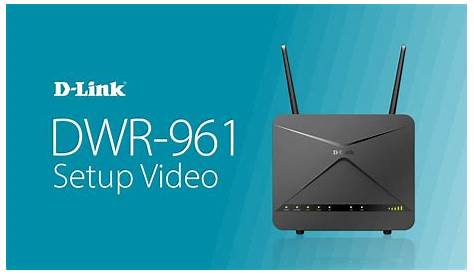 How To Set Up The D-Link DWR-961 4G LTE AC1200 Wi-Fi Mobile Router