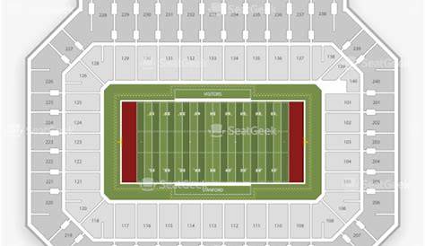 Stanford Stadium Seating Chart Map Seatgeek - Stanford Stadium