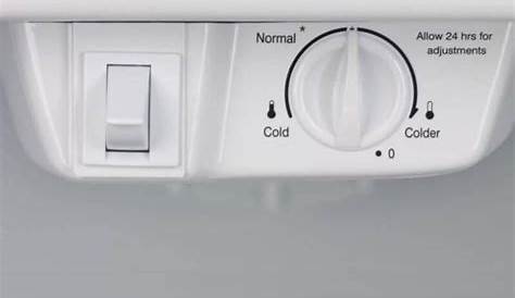 true freezer temperature control manual