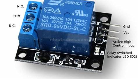 5V 1 Channel 240VAC Isolated Switching Relay Module in Pakistan