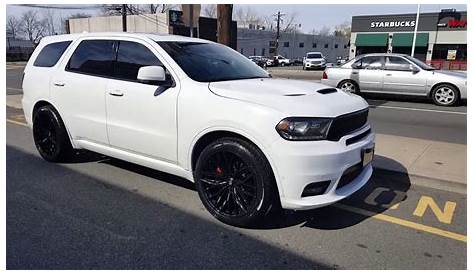 Dodge Durango with customized 22 inch Tires and Wheels Review