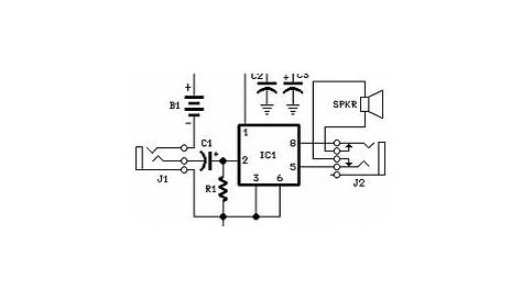 guitar preamplifier circuit diagram