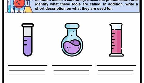 identifying laboratory equipment worksheets answers