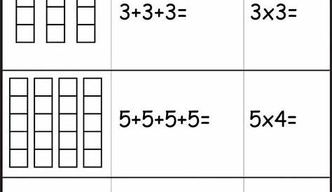 3rd Grade Multiplication Arrays Worksheets Pdf – Kidsworksheetfun