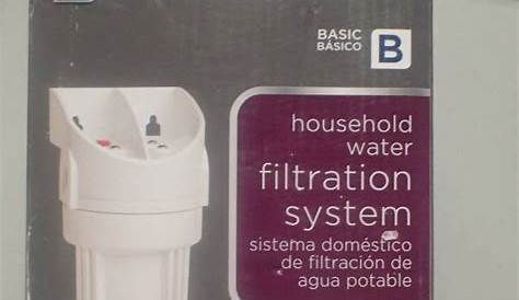 Glacier Bay Basic Household Water Filtration System | Huge name brand